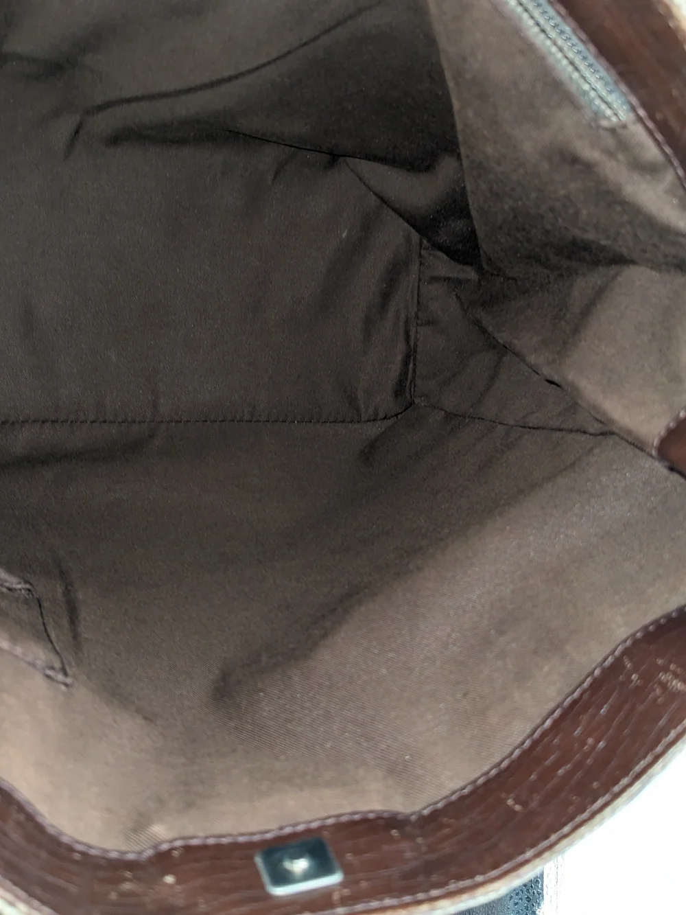 Gucci Brown GG Supreme Canvas Tote